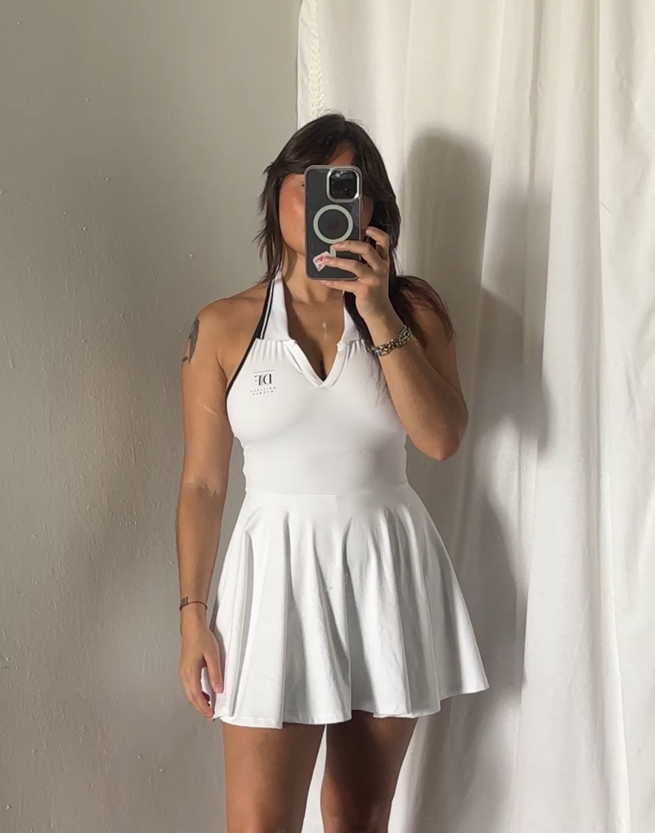 df tennis dress