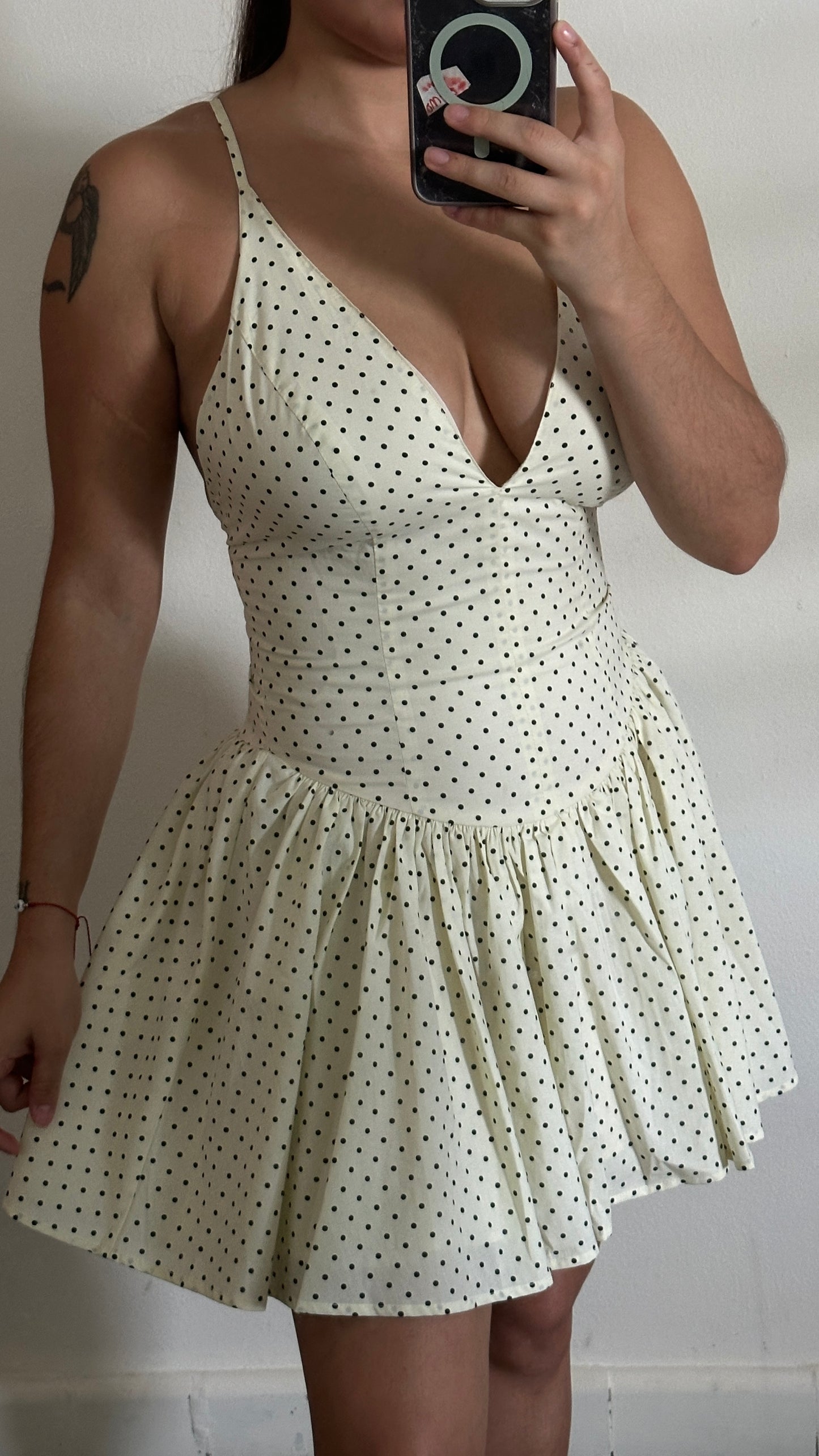 polka dots dress