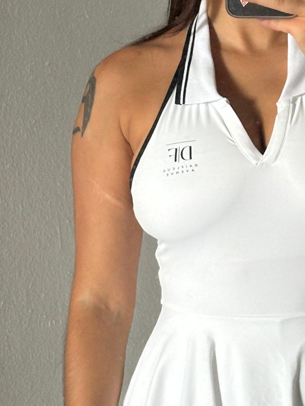 df tennis dress