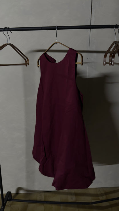 wine dress