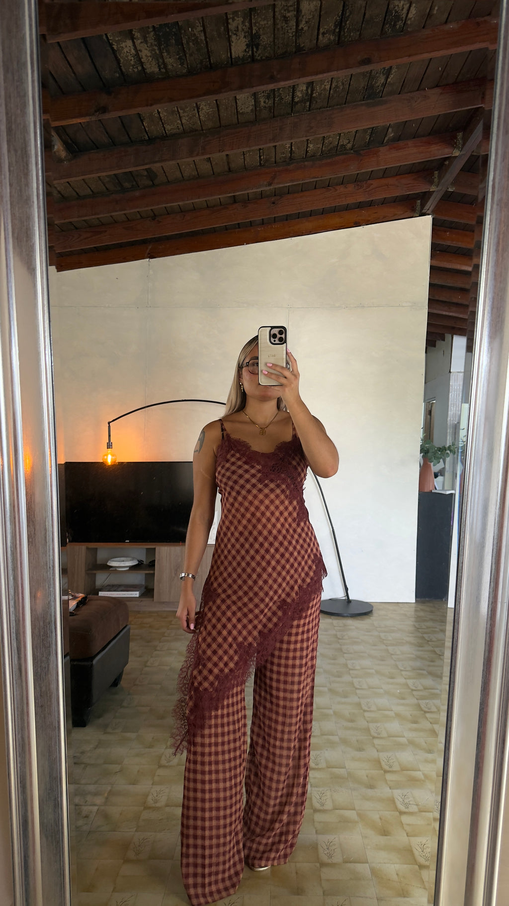 gingham set