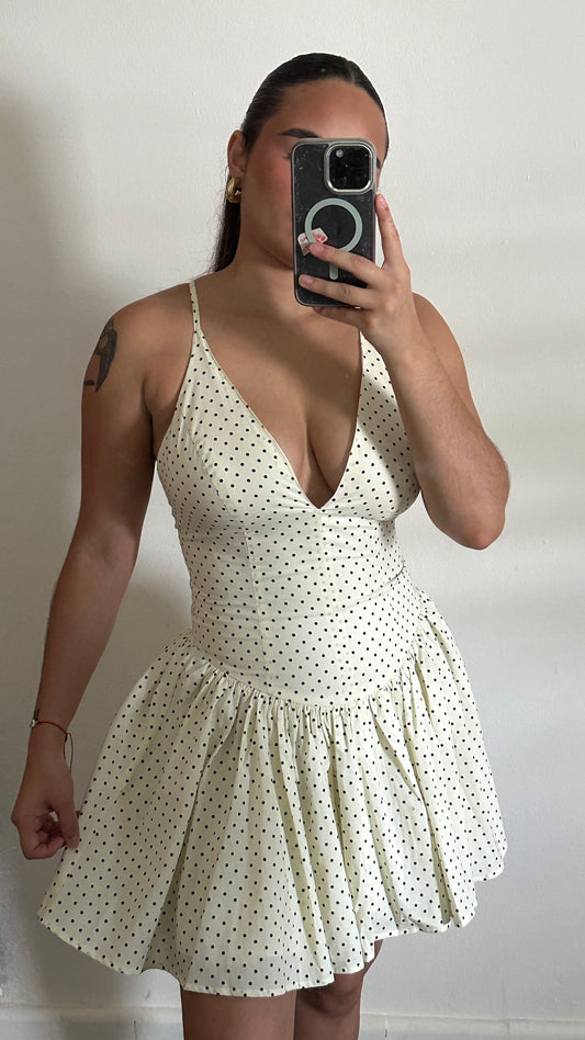 polka dots dress