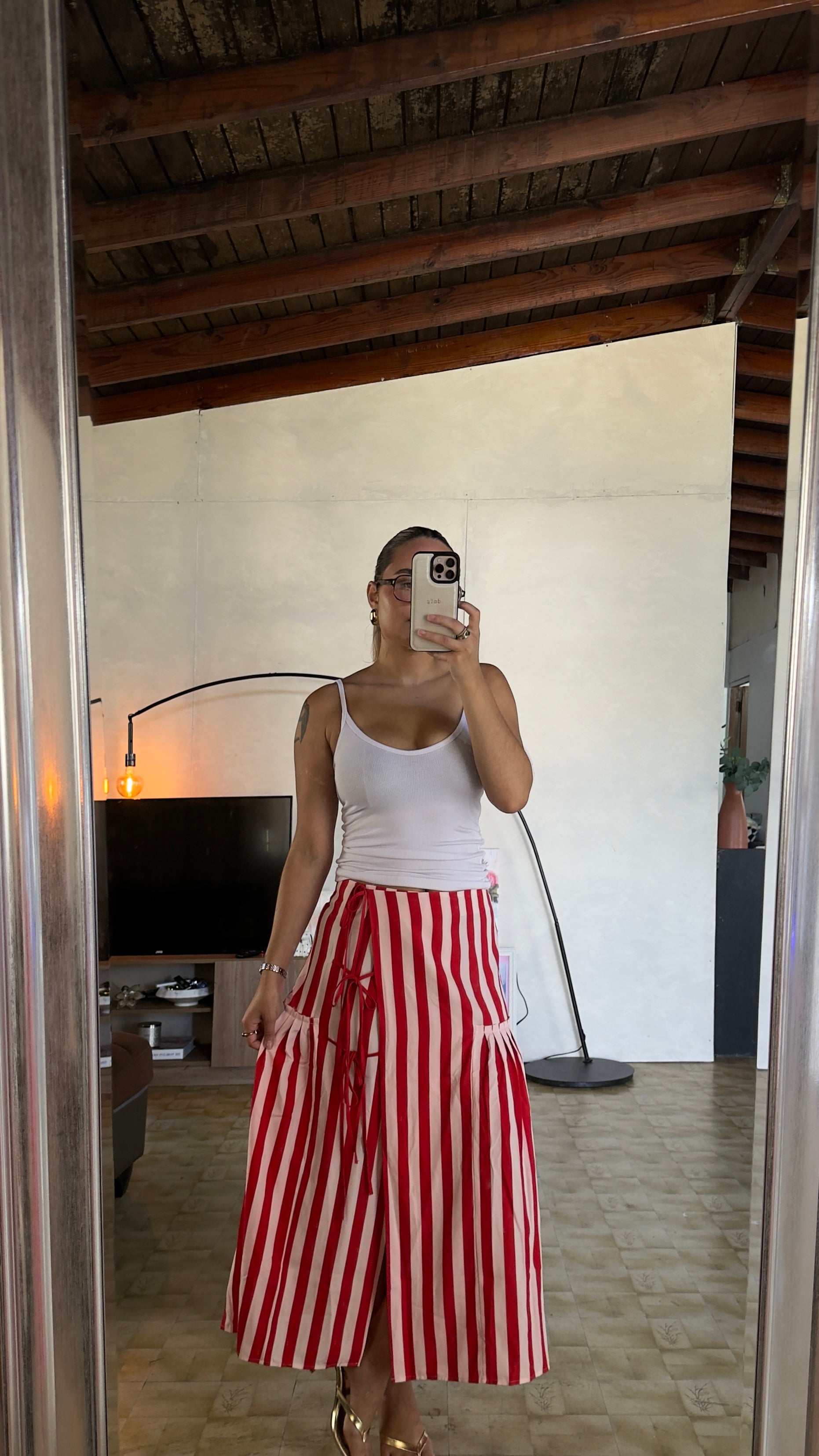 stripes skirt