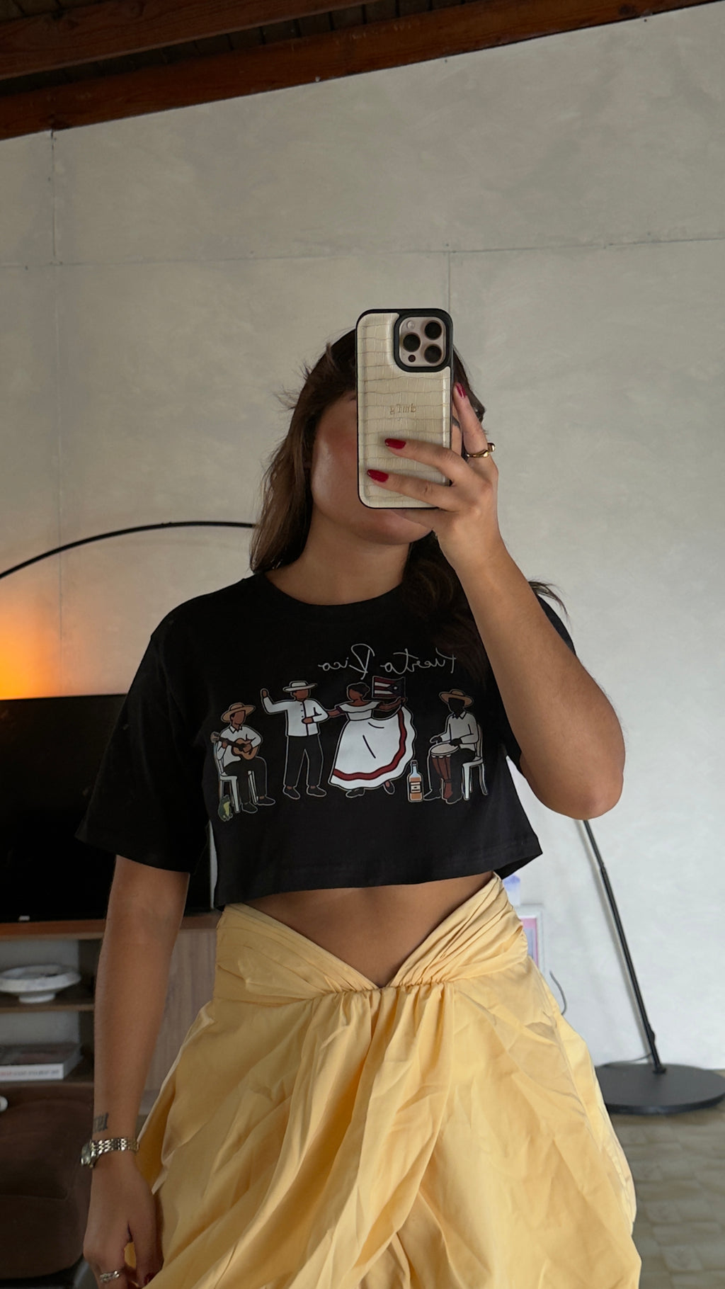puerto rico crop top