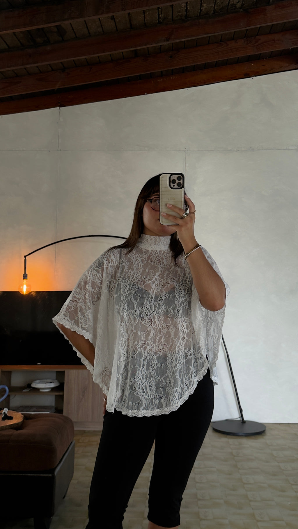 angelica lace cape