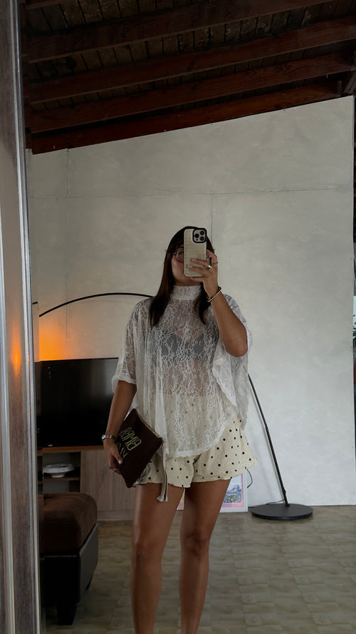 angelica lace cape