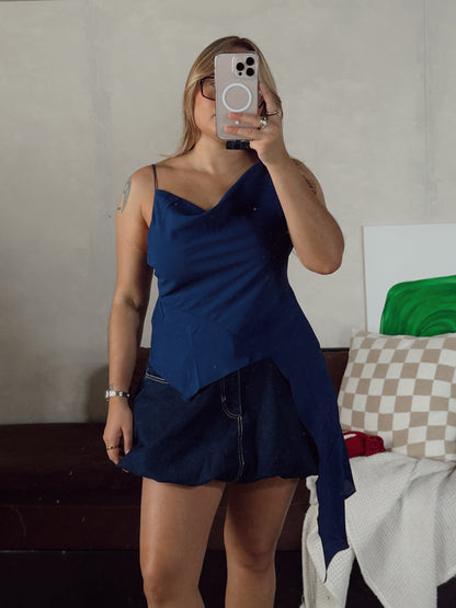 aura asymmetrical top